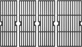 Cast Iron Grill Grates for Charbroil Performance 5 Burner Grills 463275517 by DELSBBQ