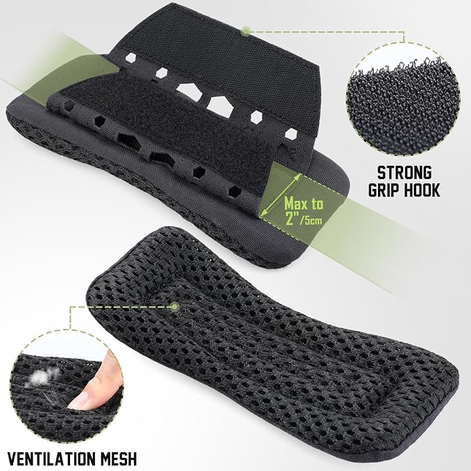 WYNEX Shoulder Strap Pad for Vest Carrier, 2 Pack Tactical Plate Shoulder Pads - Image 5