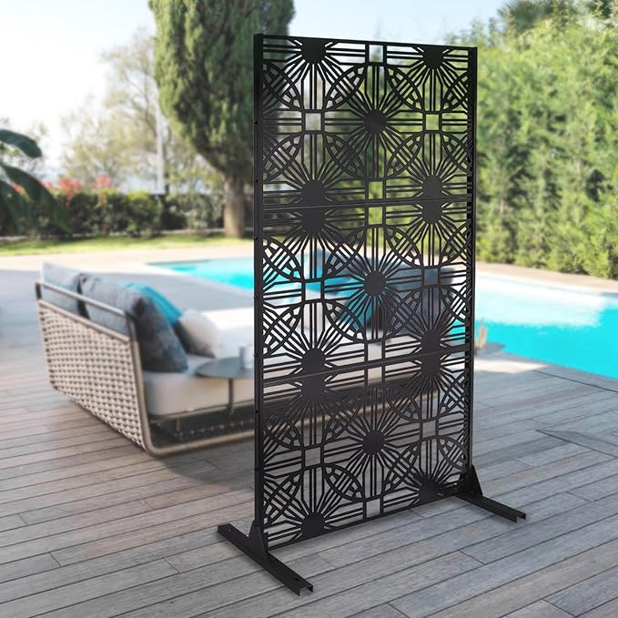 Outdoor Privacy Screen Freestanding - Image 5