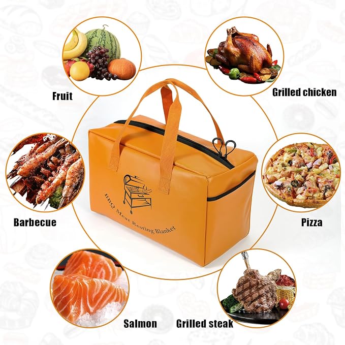 BBQ Blanket for Resting Meat, Insulated Meat Resting Bag, Meat Resting Bag - Image 2