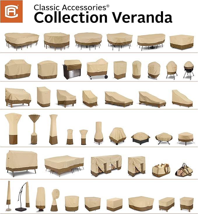 Classic Accessories Veranda Water-Resistant 58" BBQ Grill Cover - Image 14