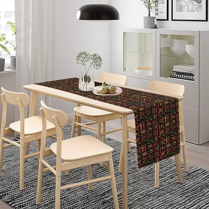 African Tribal Table Runner - Image 2