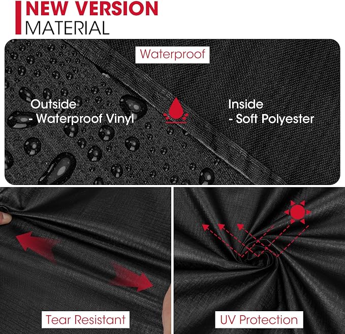 Unicook Firepit Cover Round 36 Inch, Waterproof Fade Resistant Outdoor Fire - Image 3