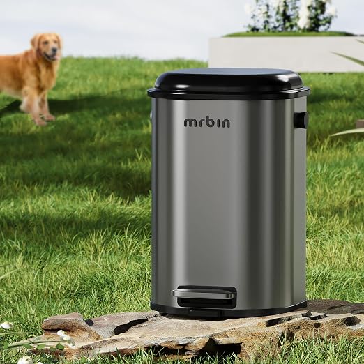 MRBIN Stainless Steel Dog Poop Trash Can by mrbin