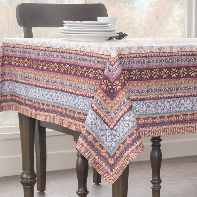 Maison d' Hermine Table Cloth Rectangle Table 100% Cotton 60 x 108 Inches Fall - Image 9