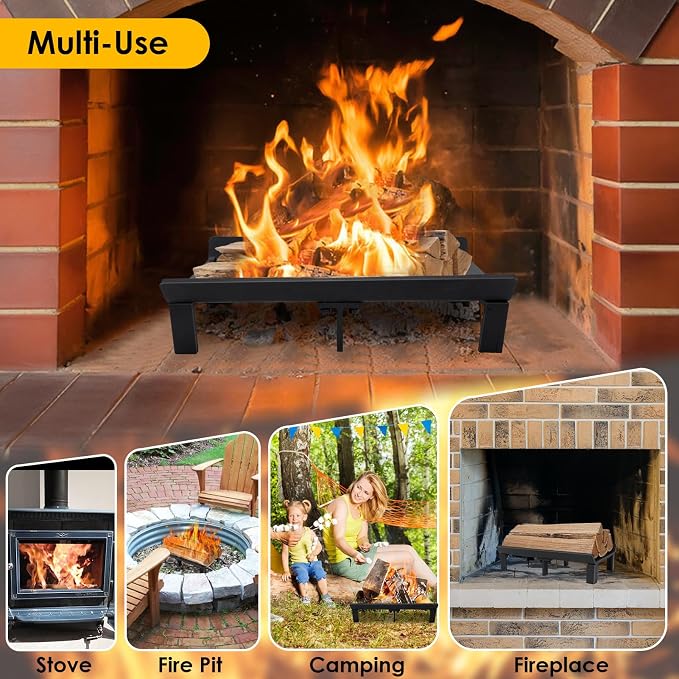 STBoo Fireplace Grate 17inch - Image 6