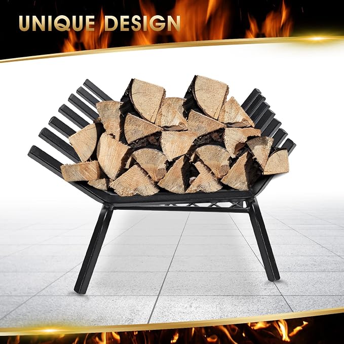 G GOOD GAIN Fireplace Grate 24" - Image 6