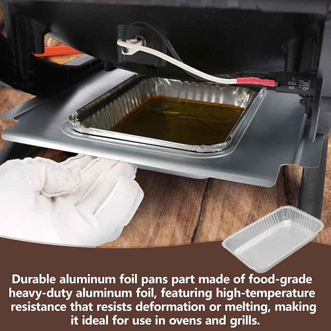 20-Pack Aluminum Grill Drip Pans - Image 7