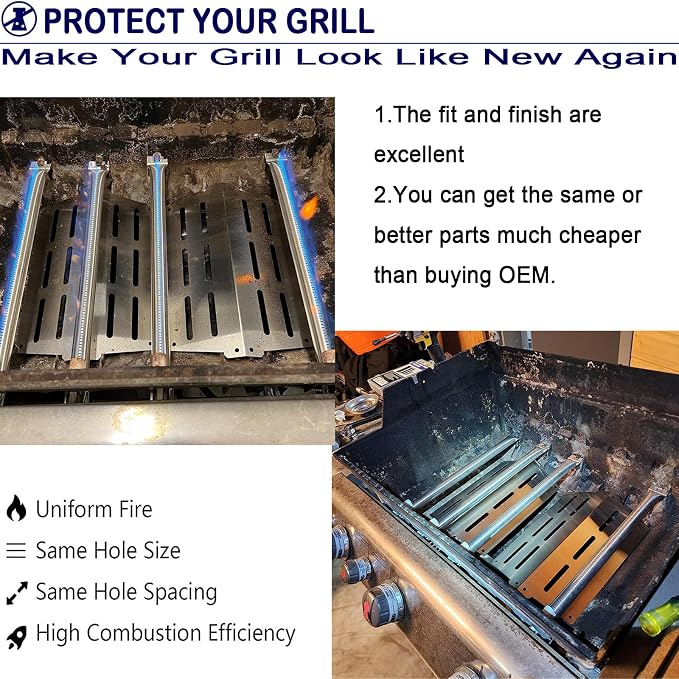 Grill Burner Tube 19.5 Inch Replacement - Image 5