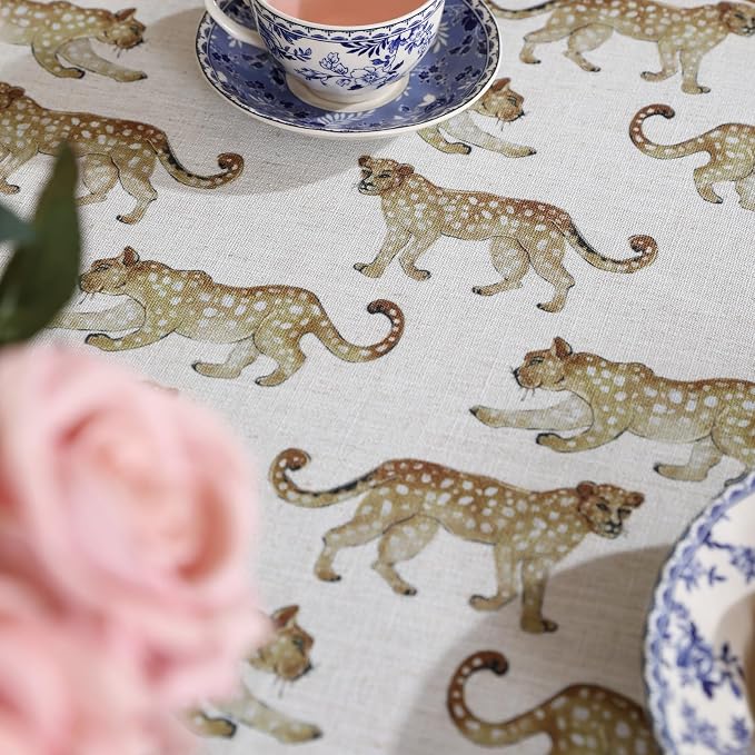 patdrea Designer Linen Table Cloth - Image 3