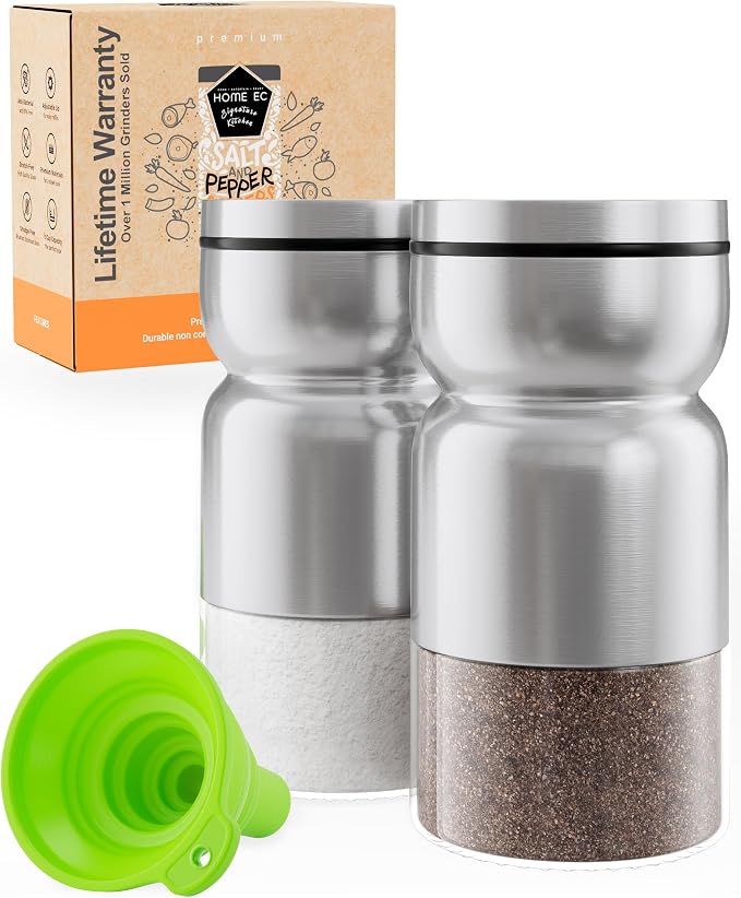 HOME EC Original Salt and Pepper Shakers Set by HOMEEC