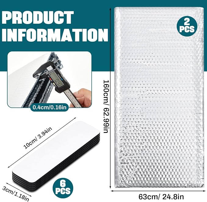 2 Pack Electric Smoker Insulation Blankets - Image 2