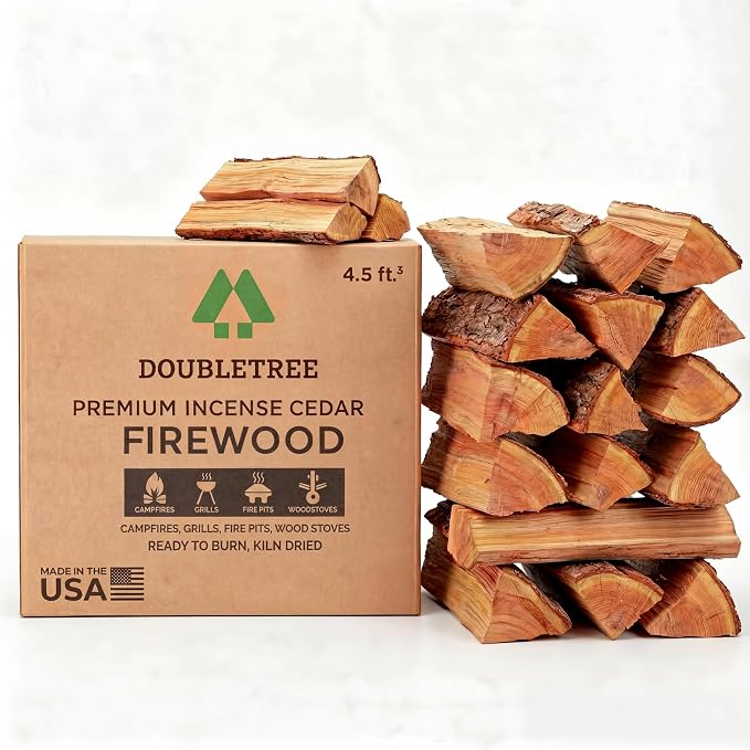 Double Tree - Kiln Dried Premium Incense Cedar Firewood by DoubleTreeForestProducts