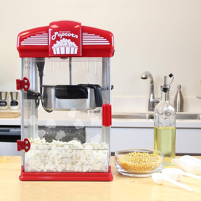 West Bend Stir Crazy Movie Theater Popcorn Popper, Gourmet Popcorn Maker Machine - Image 2