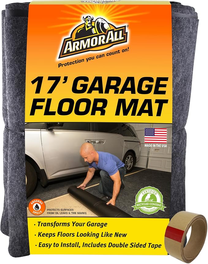 Armor All Original Garage Floor Mat, Protects Surfaces, Transforms Garage - Image 8