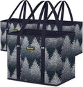 BALEINE 3Pk Reusable Grocery Bags, Foldable Shopping Bags by BALEINE