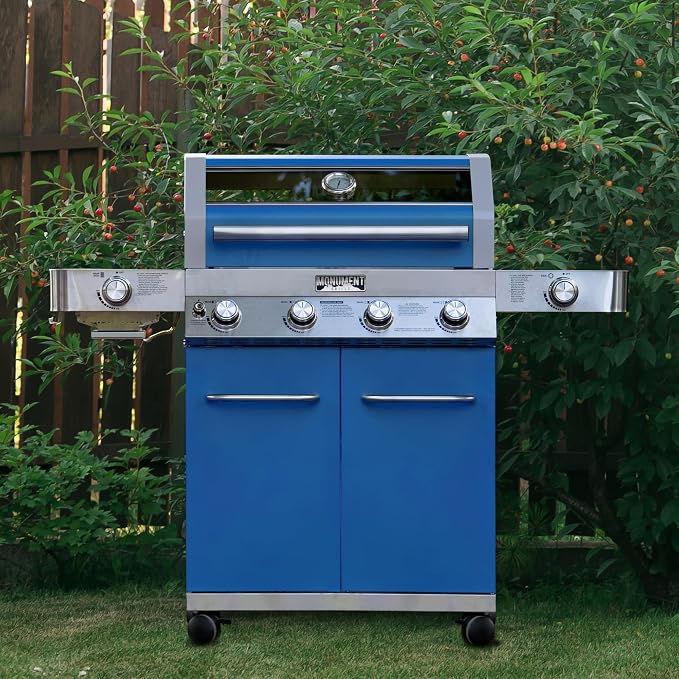 Monument Grills Stainless Steel 4 Burner Propane Gas Grill - Image 6
