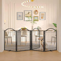 BHG Metal No-Assembly Freestanding Dog Gate by BHG