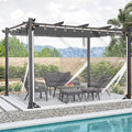 FoundGo Heavy Duty Clear Vinyl Tarp 10′×12′ Outdoor Vinyl Curtains by FoundGo