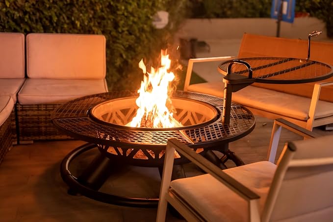 Red Mountain Valley 47" Outdoor Fire Pit - Image 9
