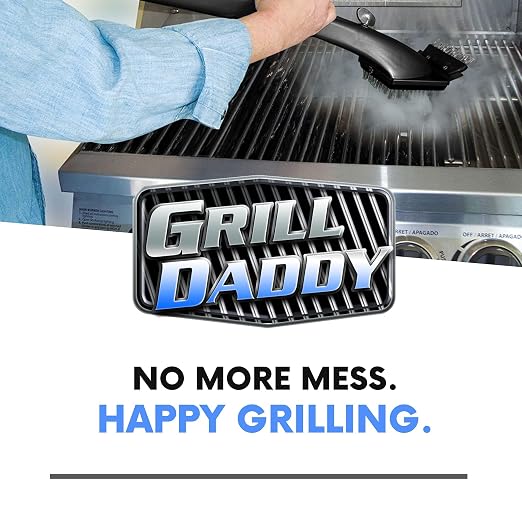 Grill Daddy Made in the USA Bristles GB91062S Barbeque Grill Steam Brush - Image 7