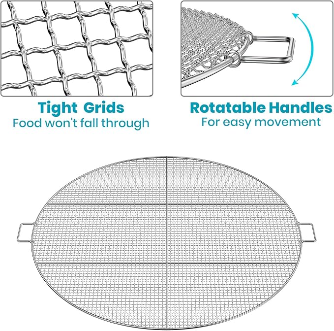 Stanbroil Fire Pit Cooking Grill Grate - Image 4