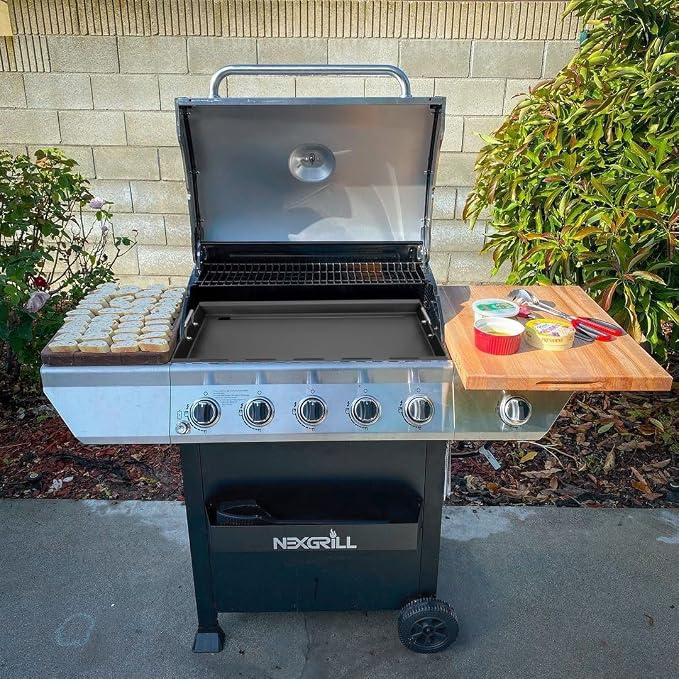 Full-Size Griddle Inserts for Home Depot Nexgrill 5 Burner 720-0888, Flat Top - Image 6