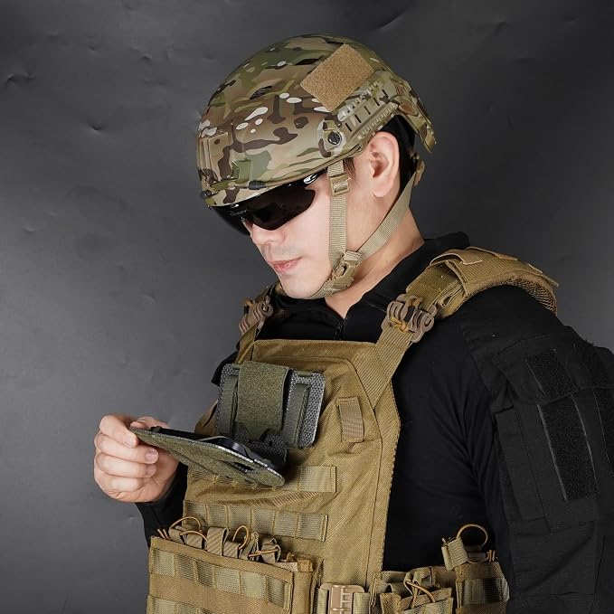 Tactical Phone Holder Available in Full Size Plate Carrier Phone Mount Adjust - Image 7