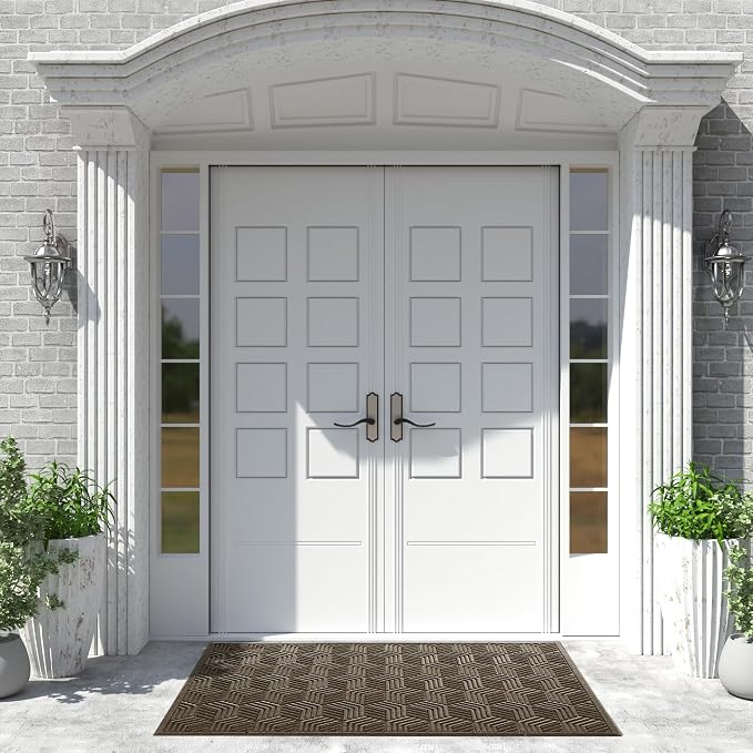 Yimobra Extra Large Door Mat 60x32, All-Season Waterproof Outdoor Mats - Image 3