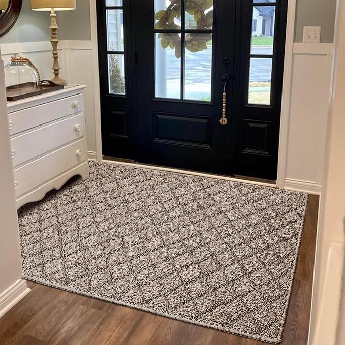 Azadx 2'x3' Front Entryway Door Mat Non Slip Indoor Door mats Washable Entry - Image 3