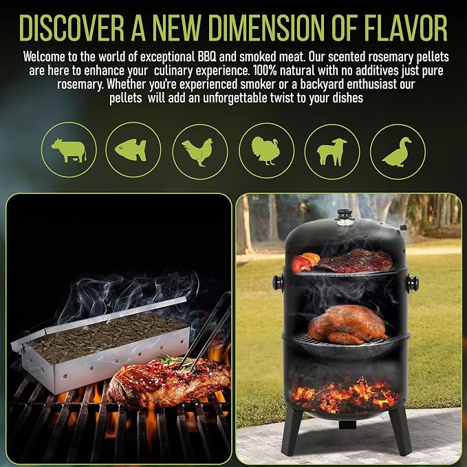 Grill Armor 100% All-Natural Rosemary Pellets - Image 2