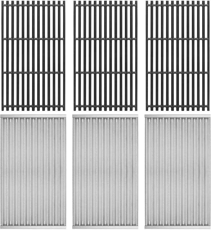 DELSbbq Grill Grates and Emitter Plates by DELSBBQ