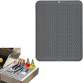 Grill Accessories, 16x12 Inch Silicone Heat Resistant Mat, BBQ Tool Rest Pad by Geban