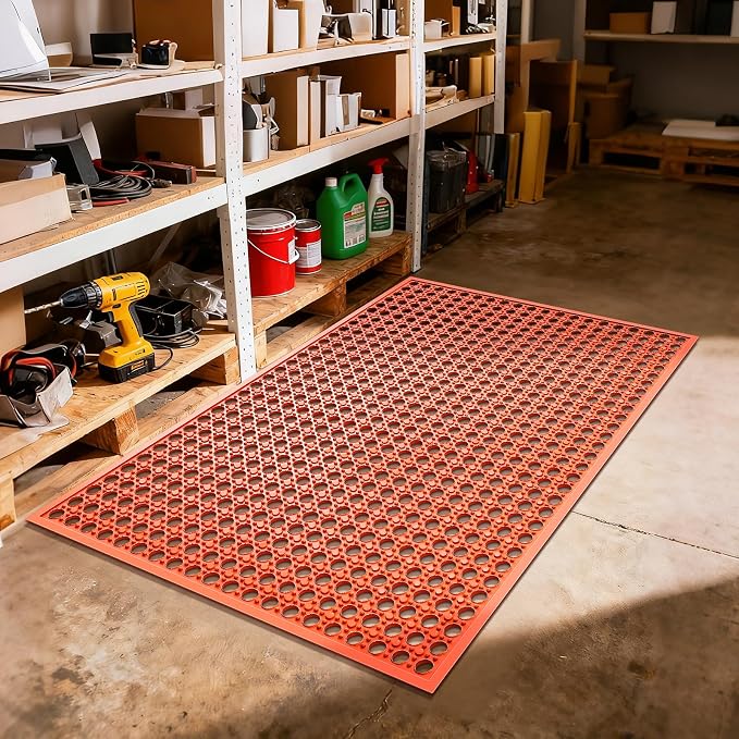 Outdoor Rubber Mat Kitchen Anti-Fatigue Entrance Floor Mats Commercial - Image 4