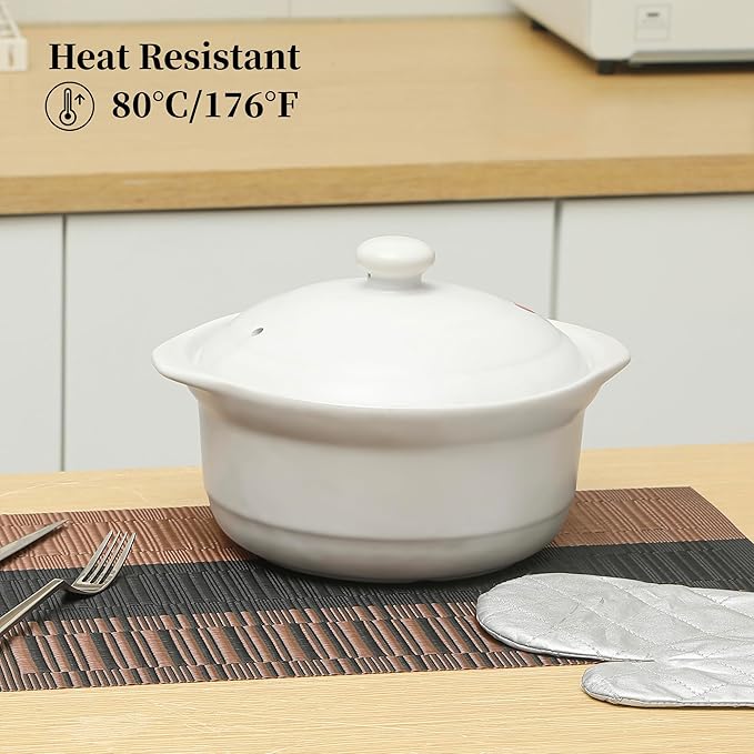 Leetaltree Brown with Black Striped Placemats Set of 12 - Image 4