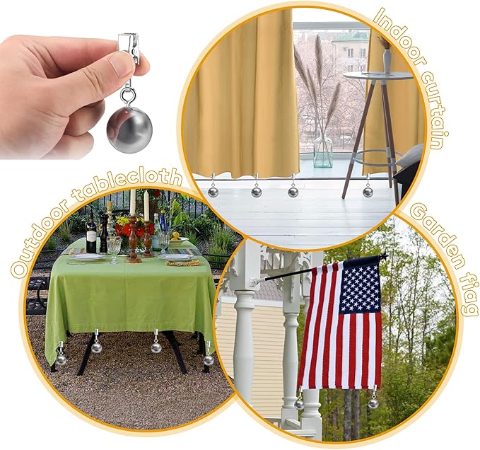 16 Pack Heavy Duty Curtain Weights - Image 5