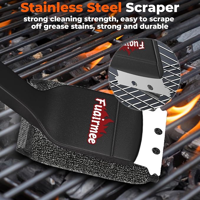 2PCS Bristle Free Grill Brush - Image 3