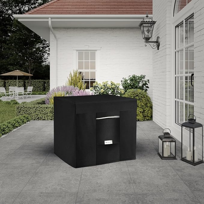 Seal Skin Covers Outdoor Fire Pit Cover – Square 36"L X 36"W X 20”H, Heavy Duty - Image 5