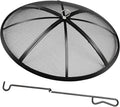Fire Pit Spark Screen, 40 Inch Diameter Fire Pit Screen by JXLXYY