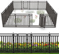 Garden Fence 40in x 36ft, 14 Panels + 2 Gates, Durable Outdoor Yard Barrier by Petorldog