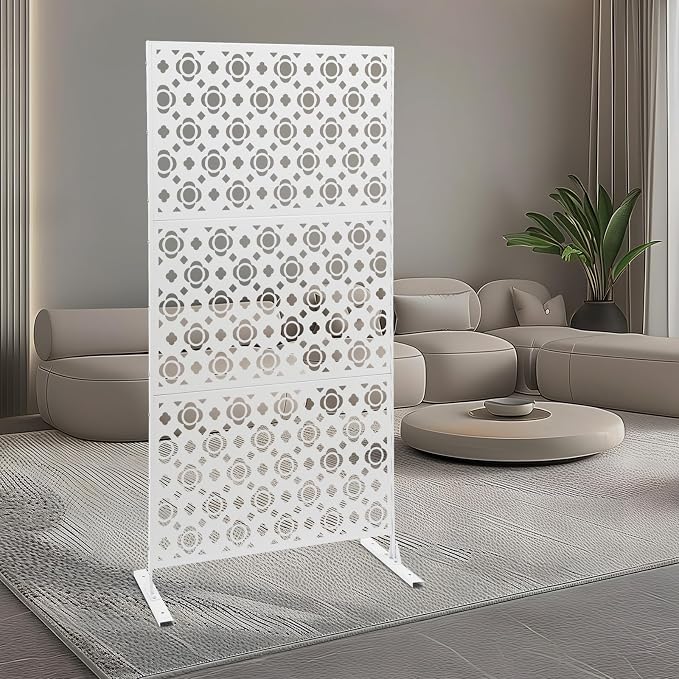 75" H×35" W Decorative Outdoor Privacy Screen - Image 3