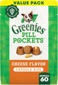 Greenies Pill Pockets for Dogs, Large Size Soft Dog Treats, Cheese Flavor by GREENIES