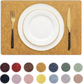 Romanstile Vinyl Placemats Set of 8-12 X 18 Inch by Romanstile