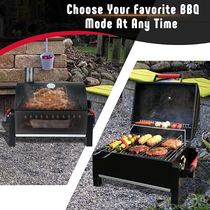 Portable Charcoal BBQ Grills - Image 4