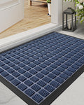 DEXI Front Door Mat Outside Entrance, 17x29 Rubber Entry Doormat Heavy Duty by DEXI