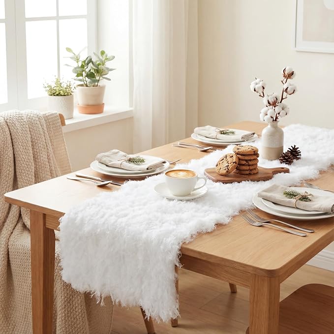 Zeyune 2 Pcs Fake Moss Table Runner - Image 6