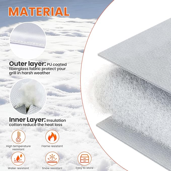 Hisencn Grill Insulation Blanket - Image 3