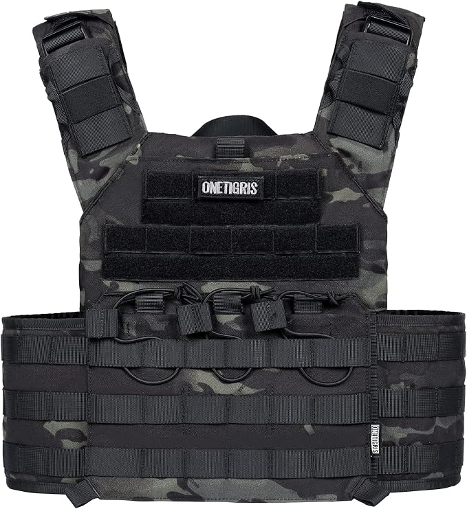 OneTigris DOOM Tactical Vest, Adjustable Airsoft Vest MOLLE Vest - Image 8