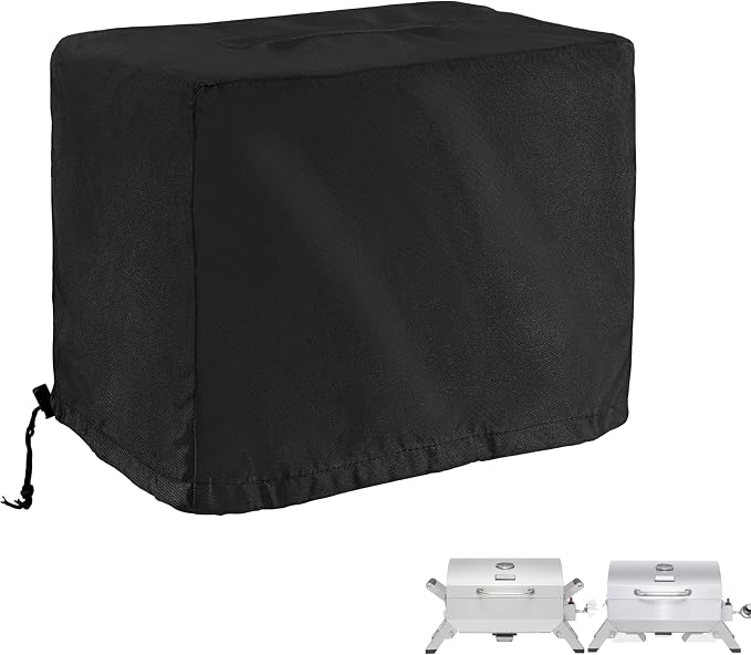 Grill Cover for Royal Gourmet GT1001 Portable Grill, Tabletop BBQ Cover for by Unknown