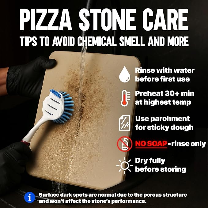 KitchenStar 15x12-inch Pizza Stone - Image 7